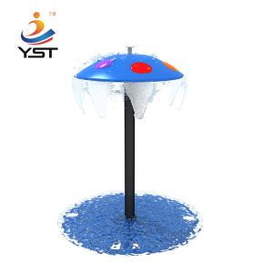Quality LLDPE Water Park Playground Equipment Single Pole Mushroom Spray Umbrella wholesale