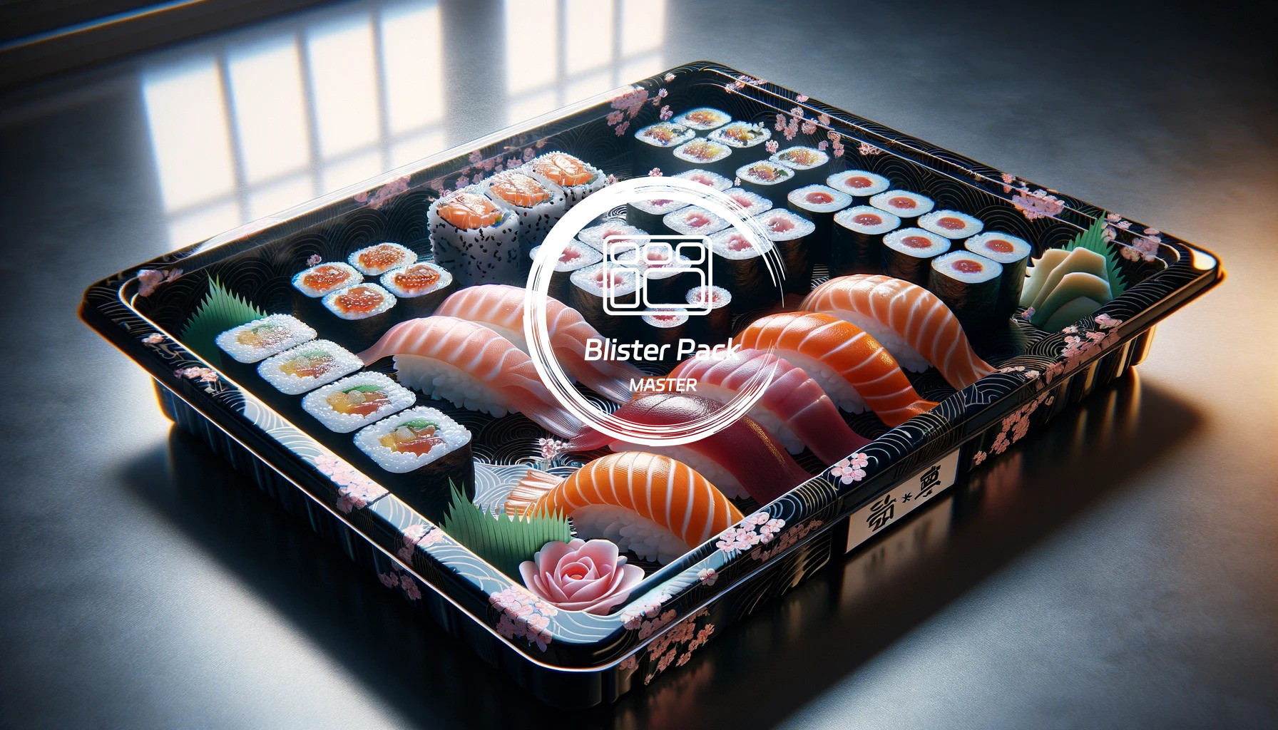 Custom Logo Restaurant Food Grade Disposable Sushi Trays For Fresh And Stylish Dining