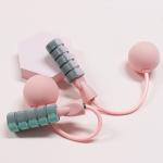PVC 70mm Dia Cordless Indoor Jump Rope Women