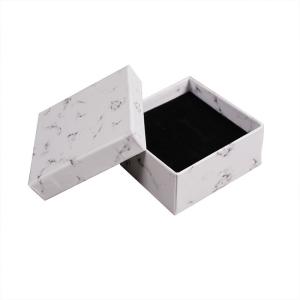 Quality Marbled Jewelry Packaging Box For Earrings Ring Necklace Bracelet wholesale