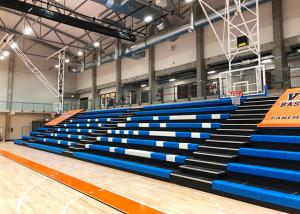 Quality Power Operated Retractable Bench Seating For Multi Purposed Basketball Court wholesale
