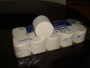 Quality Recycled Pulp Household Washroom Tissue Paper Roll 2 Ply 15gsm wholesale