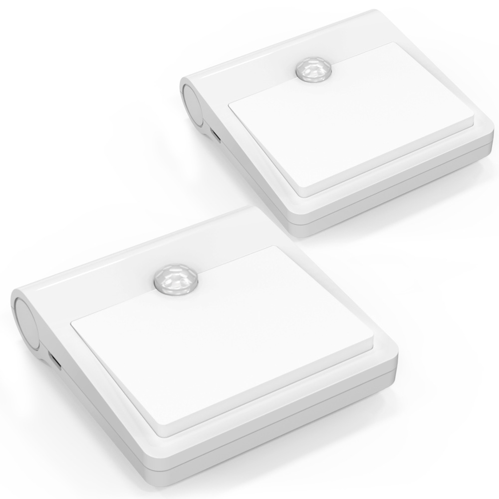 USB Rechargeable Motion Sensor Light,USB Rechargeable 12 LED Stick-Anywhere Wall Light
