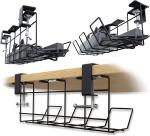 Adjustable and Removable Desks Cable Management Tray for Office Desks