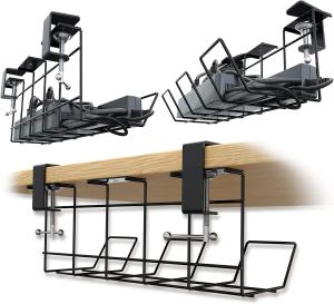 Quality Adjustable and Removable Desks Cable Management Tray for Office Desks wholesale