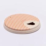 Sustainable Leak Resistant Paper Lids For Disposable Drink Containers