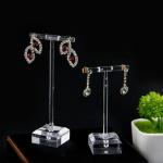 Earring Necklace Jewelry Hanger Transparent Custom Acrylic Products