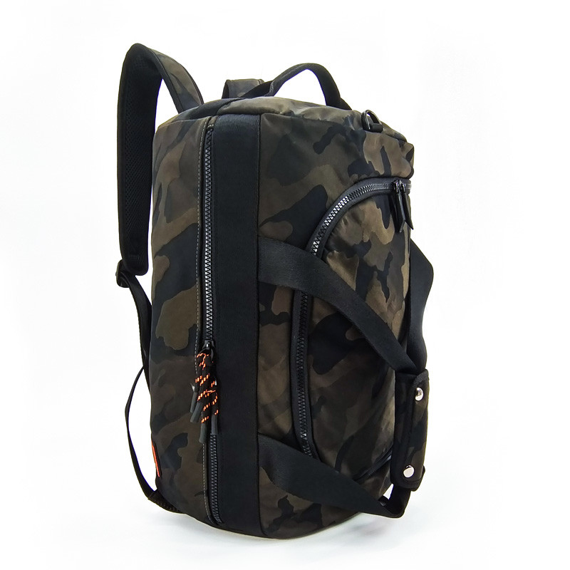 3 In 1 Nylon Duffel Bag Backpack 40L Convertible For Gym Outdoor
