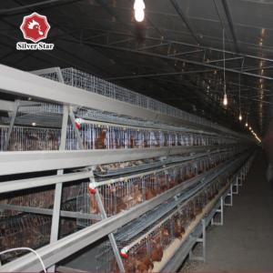 Quality Battery Cages For Laying Hens In The Poultry Farm House Constructed With Hot-dip Galvanized Steel. wholesale