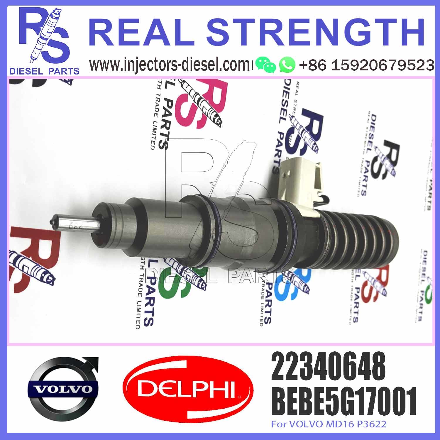 High quality Engine Parts common rail fuel injector 22340648 Diesel Engine fuel injector