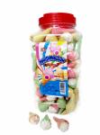 Jar Packaging Snacks Ice Cream Shape Fruity Flavor Marshmallow Candy ,