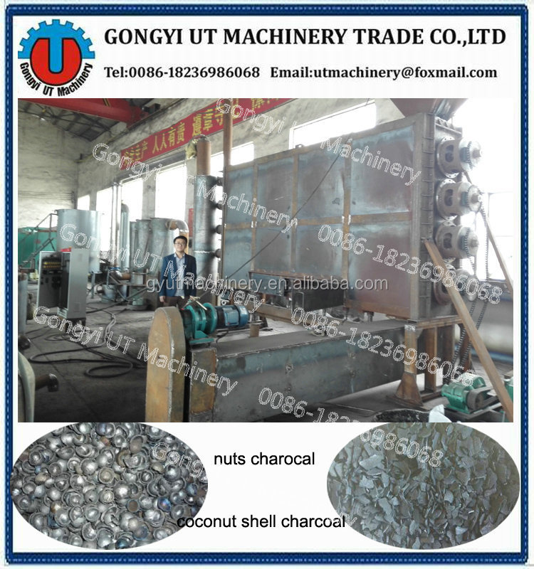 Continuous Gasification Bamboo Waste Activated Carbon Making Machine with Spare Parts