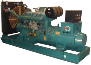 Quality Diesel Power Generator Set 300KW / 375KVA 1500RPM Diesel Engine Genset wholesale