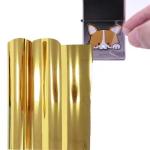 60cmx100m Transparent UV Film Gold Silver White Ab Pet Film Printing Dtf UV Pet