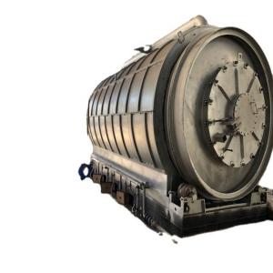 Quality Raw Material Plastic Tire Recycling Machine for Pyrolysis Oil Conversion wholesale