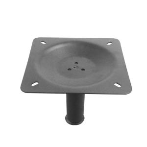 Quality Stylish 2kg Axial Rotation Wall Thickness 3.0mm Modern Spray Black Cold Plate Bar Chair Accessories wholesale