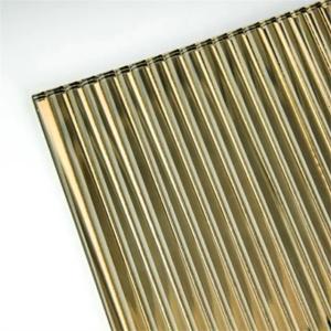 Quality Decorative Building Material 4mm-6mm Bronze Patterned Glass for Interior Decoration wholesale