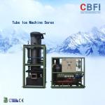 Low Power Consumption Ice Tube Machine For Supermarkets / Cold Drink Shops