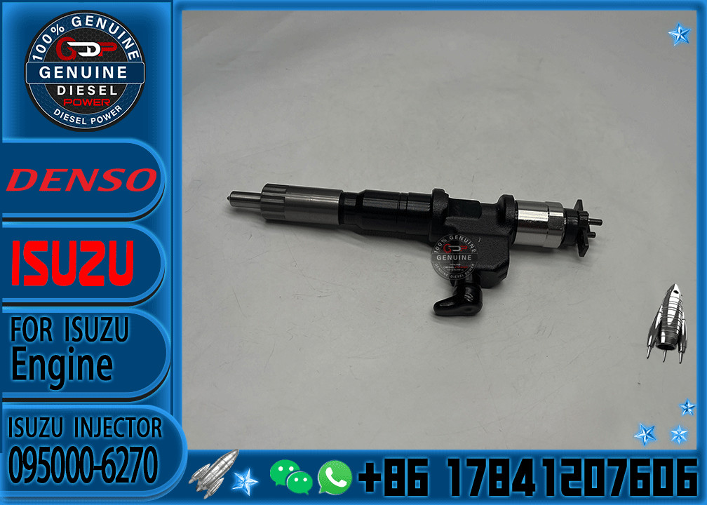 Original fuel injector 095000-6270 for common rail diesel engine injection nozzle 8-97610254-0