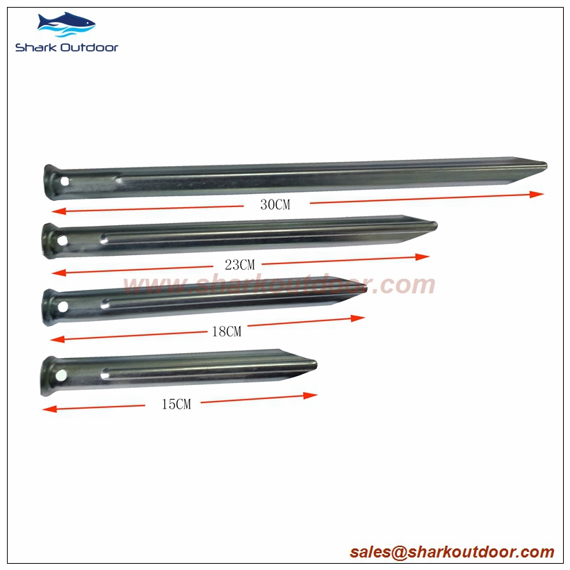 V shaped steel tent peg tent stake