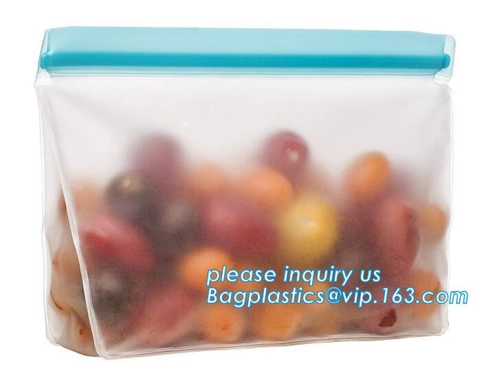 fresh food vegetable fruit roll packaging plastic flat pouch bag,zipper Seal pack Embossing Vacuum Bag for Fresh Food