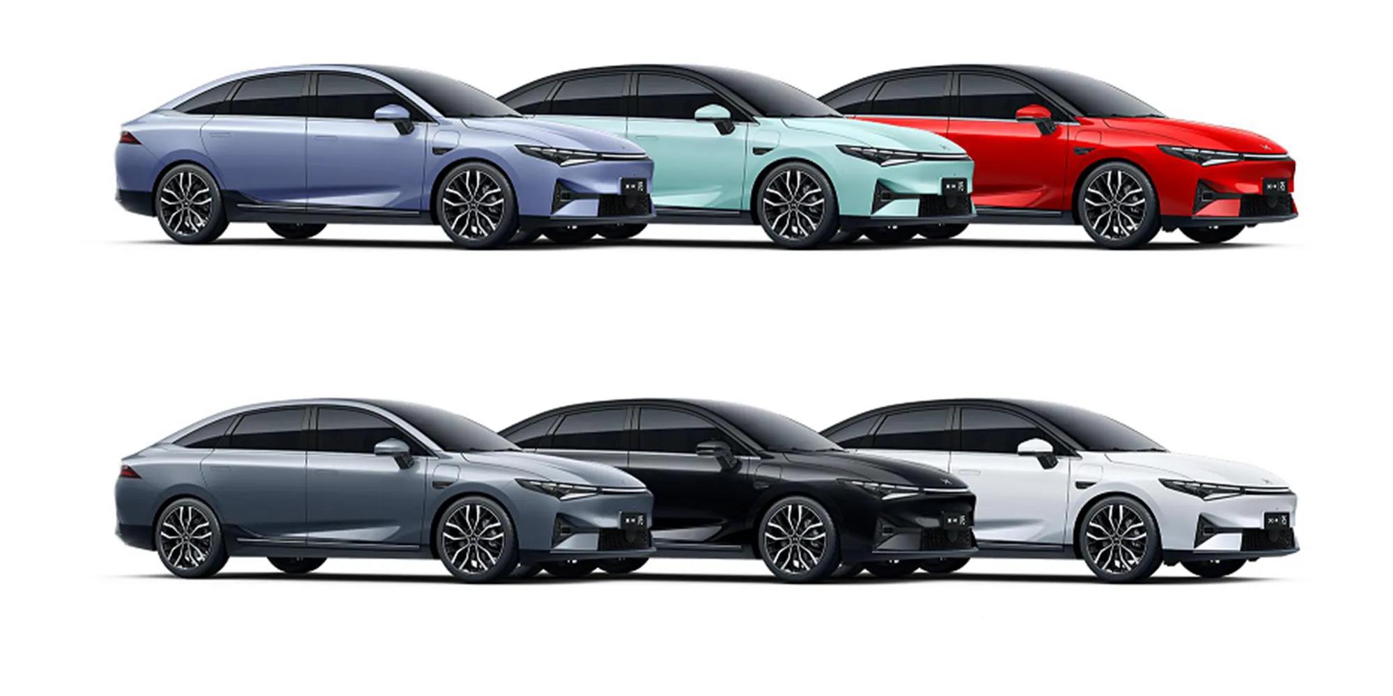 Energy Vehicle Xpeng P5 4 Wheel Sedan 30 Minutes Charge %30-80 Body Structure 4-door 5-seater