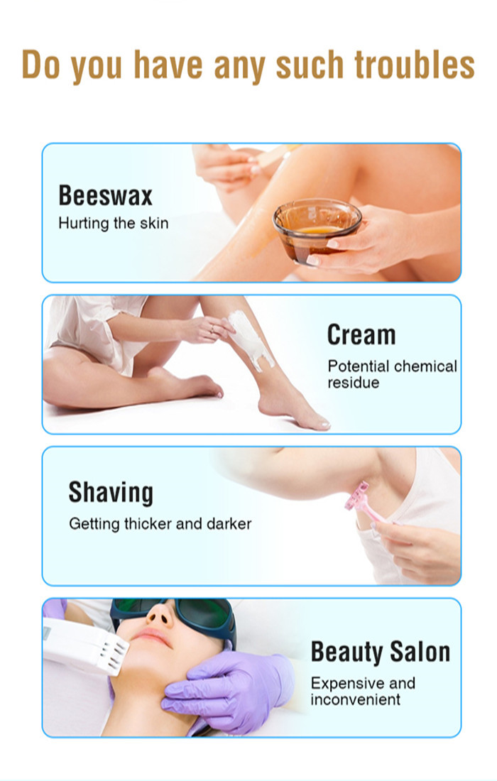 360 ICE Cool FCC 3cm2 IPL Hair Removal Device 990000 Flashes
