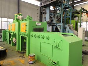 Quality 4m/min Wire Mesh Shot Blasting Machine Aluminum Pot Cleaning wholesale