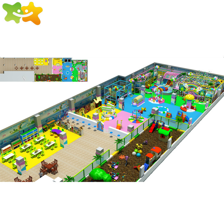 New Customized Theme Kids Play Area Equipment Indoor Maze Kids Playground