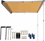 0.22M2 Camper Roof Side Outdoor Car Tent Retractable Gazebo Tent PU4000 210D