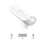 Gold White 300000 Flashes 50 / 60Hz IPL Diode Hair Removal