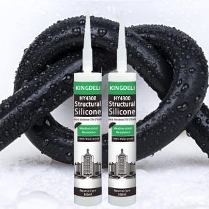 Quality Black Grey Color Stone Structural Silicone Sealant Waterproof 280ml 300ml wholesale