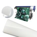 Waterproof Tear Resistant White PET Poster Frontlit Printing Backlit Film