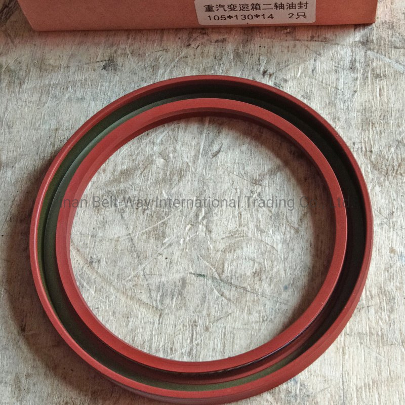 105X130X14 Sinotruk HOWO Gearbox Output Shaft Oil Seal Az9003070105