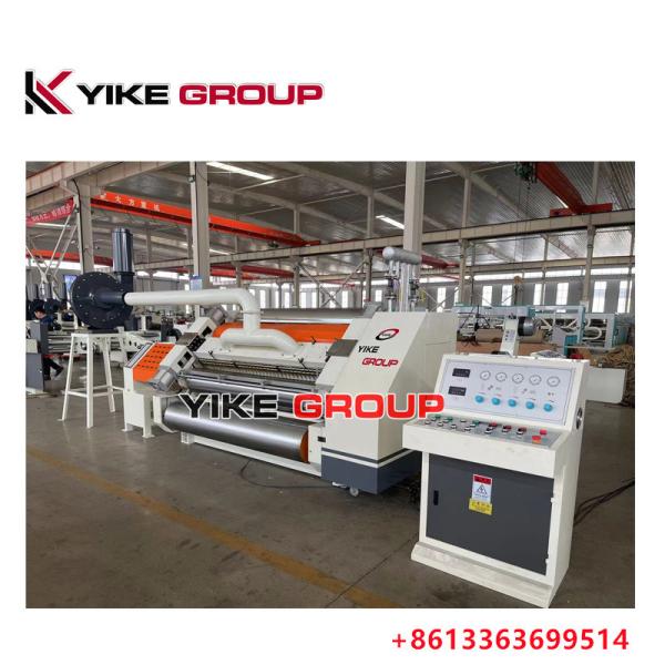 YIKE GROUP Flute A/B/C/E Single Facer Corrugated Machine for Cardboard