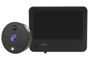Quality PIR motion detection Peephole Video Doorbell 25fps Smart Digital Door Viewer wholesale