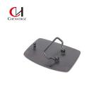 Multipurpose Rustproof Plate Style Buckle , Wear Resistant Belt Buckle Plate