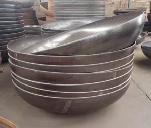 Quality Q345R Carbon Steel Hemispherical Head 1000mm Diameter Elliptical Heads wholesale