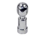 SUS304 Rotary Tank Spray Balls Thread Connection Elliptial / Round Ball