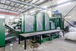 2.5m 80m / Min Nonwoven Carding Machine Double Cylinder For Wool