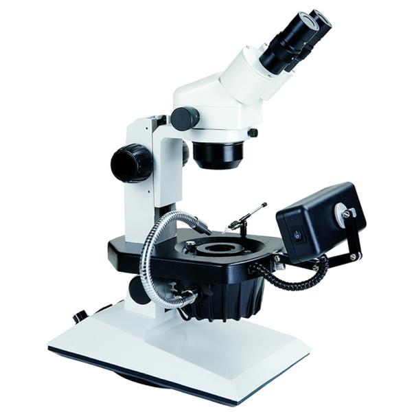 0.75 - 5x Jewelry Microscope Binocular Trinocular Halogen 12V 10W Gem Microscope