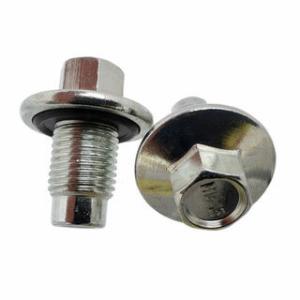 Quality M16 - 1.5 Oil Plug ZINC Finish Hex With Flange wholesale