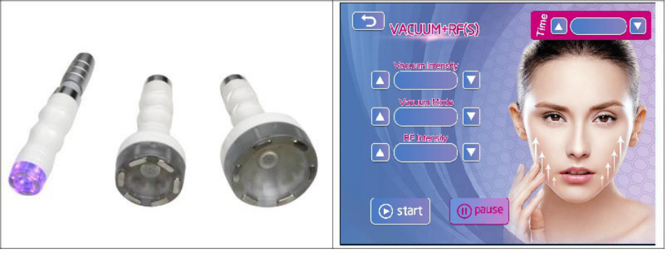 Effective 40k Ultrasonic Vacuum Cellullite Reduction Machine For Body Slimming