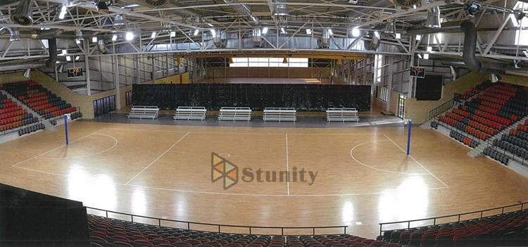Beam Mounted HDPE Plastic Stadium Chair