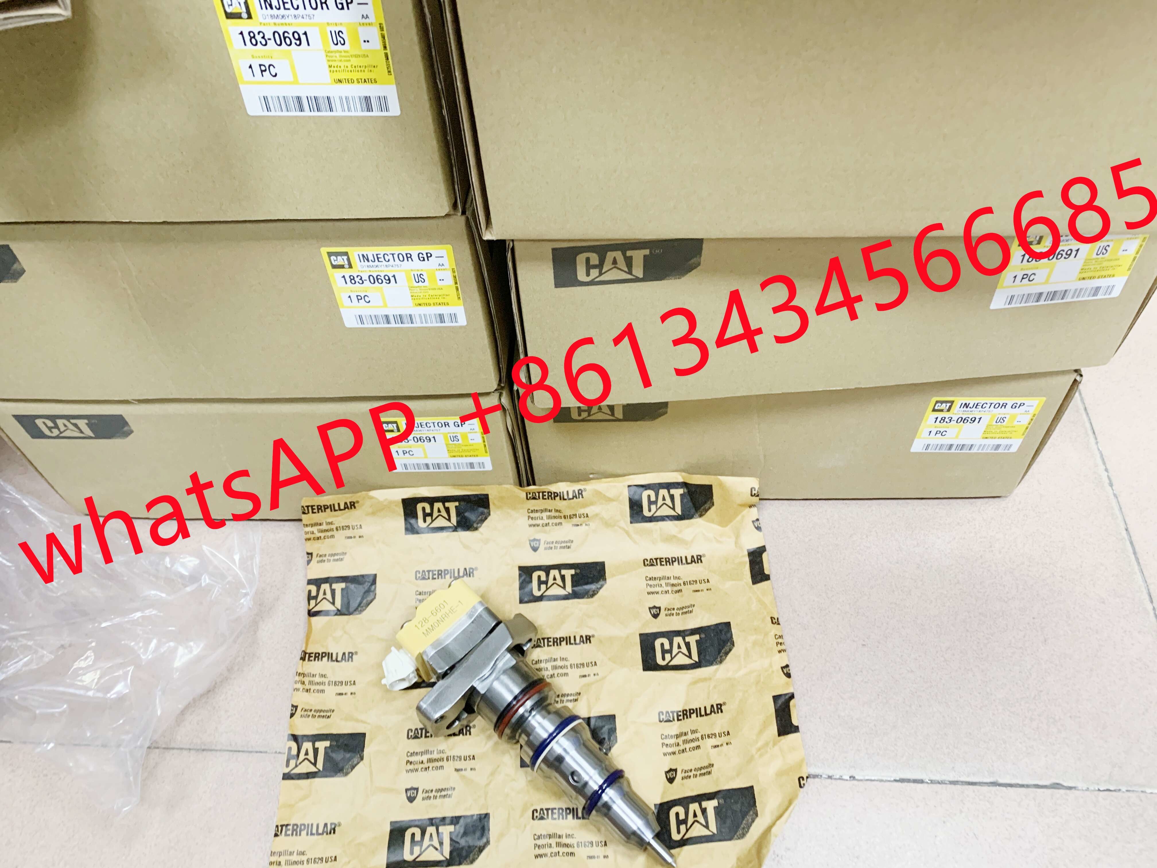 Common Rail Caterpillar Diesel Fuel Injector 1830691 BN1830691C1