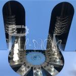 2000ml Semi Auto PET Water Bottle Blowing Machine Stretch moulding