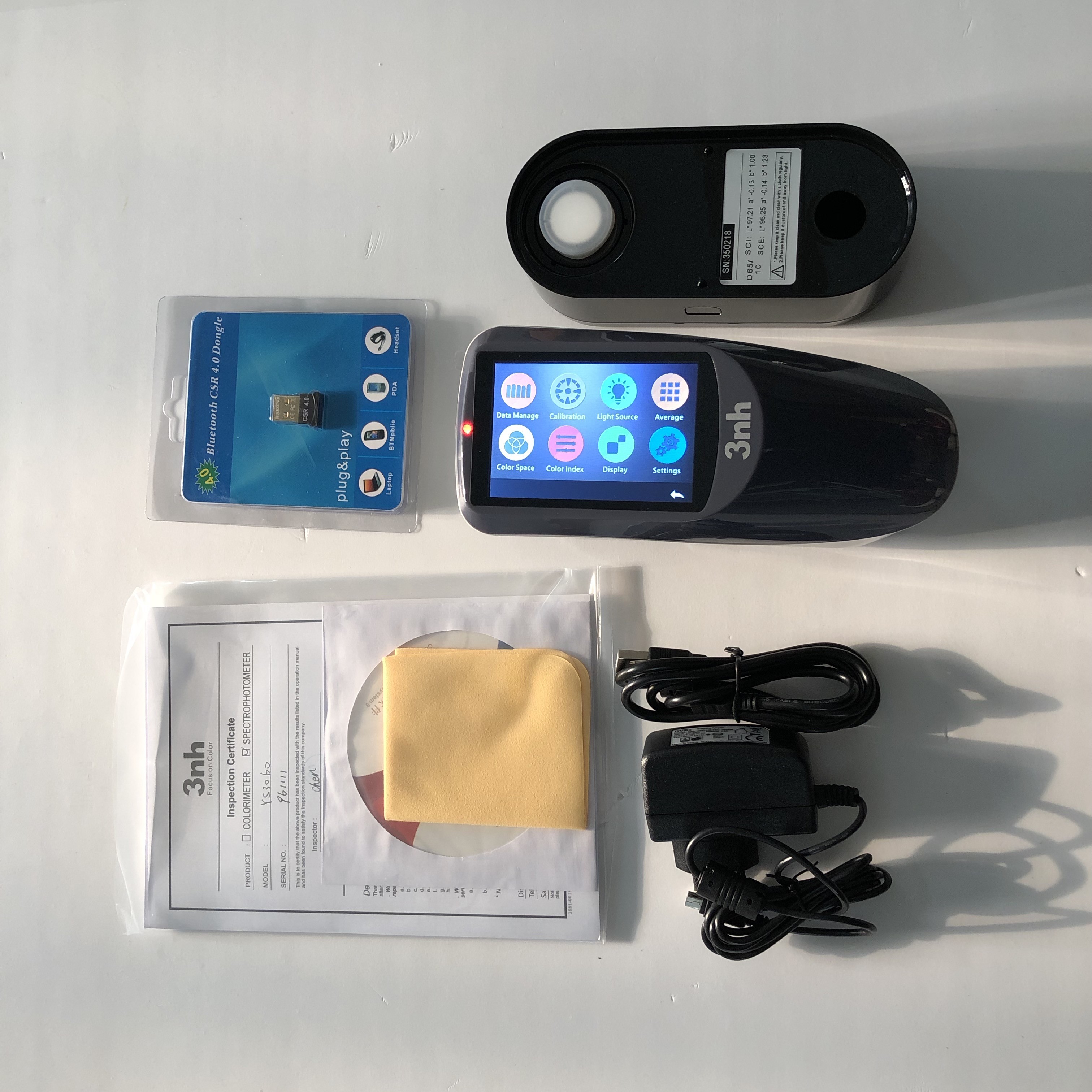 D/8 Optical Structure Hunter Lab Spectrophotometer 400-700nm For PVC Plastic Factory