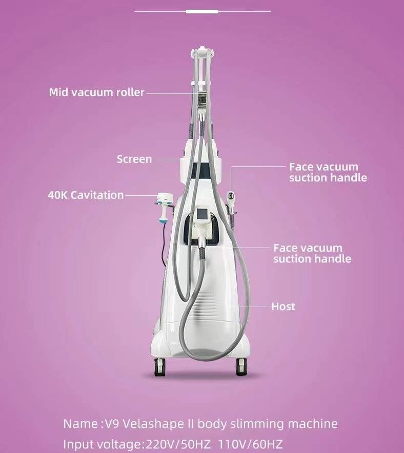 8 In 1 Cavitation Body Slimming Machine , Lipo Cavitation Machine