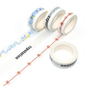 Quality Chinese Custom Printed Washi Paper Tape Japanese Washi Masking Tape Recollections Washi Tape wholesale