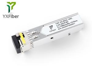 Quality 2.5 Gigabit 40km LC 1550nm/1310nm BiDi SFP Transceiver wholesale
